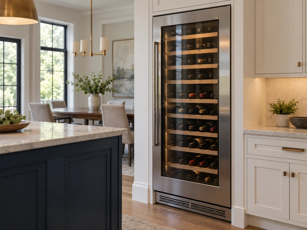 Illustration of Monogram wine cooler