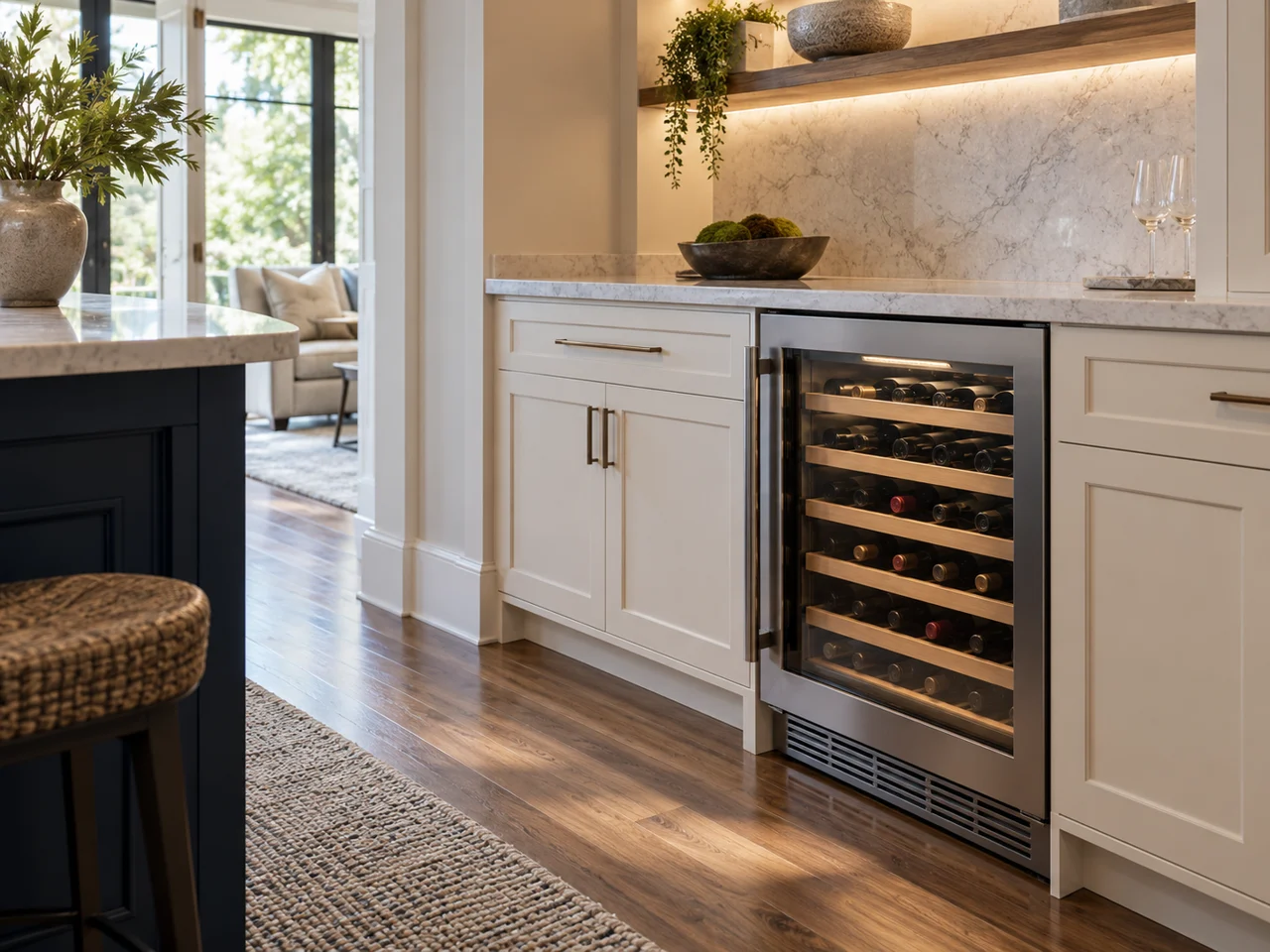 Illustration of Thermador wine cooler