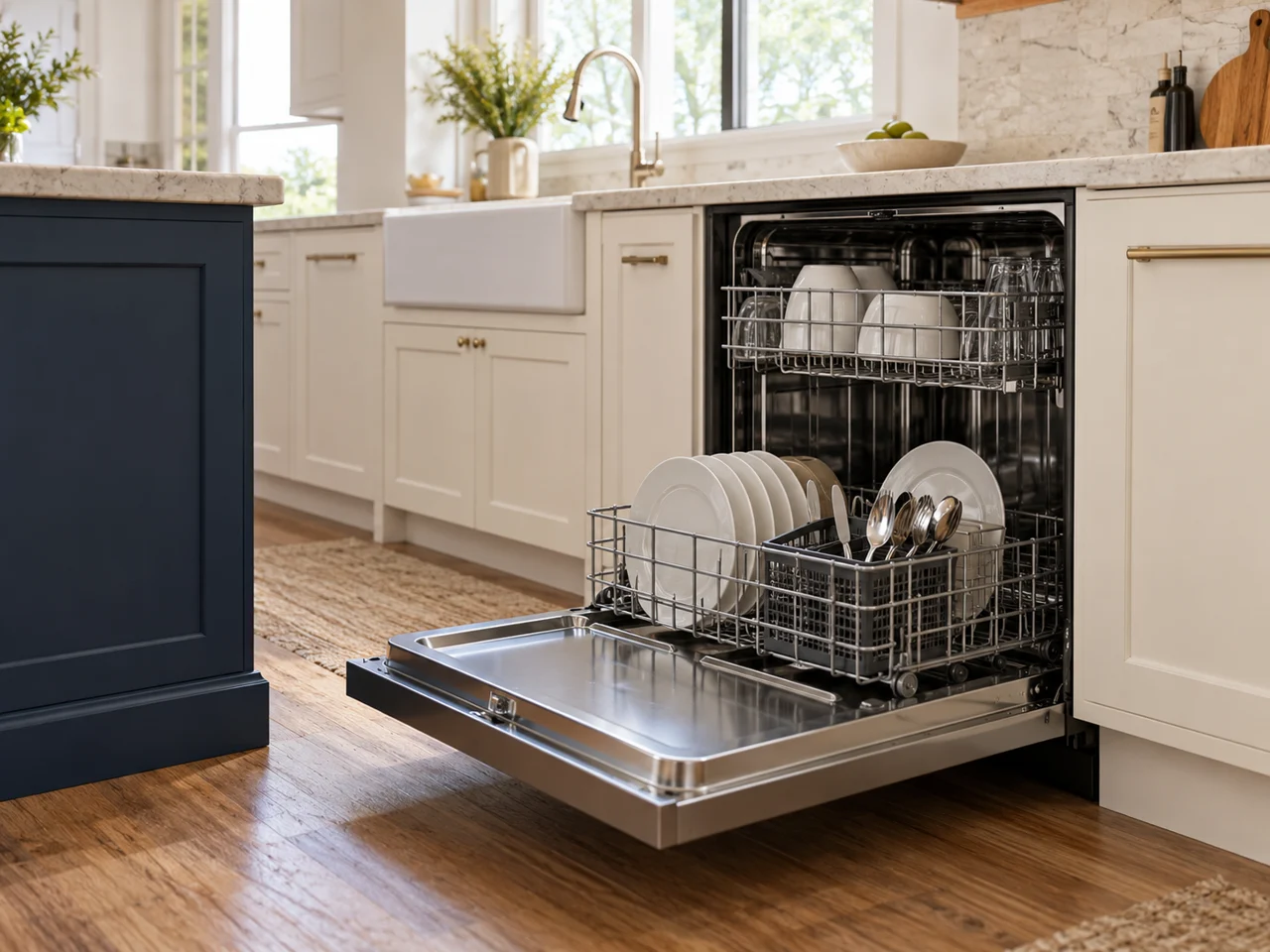 Illustration of Viking dishwasher