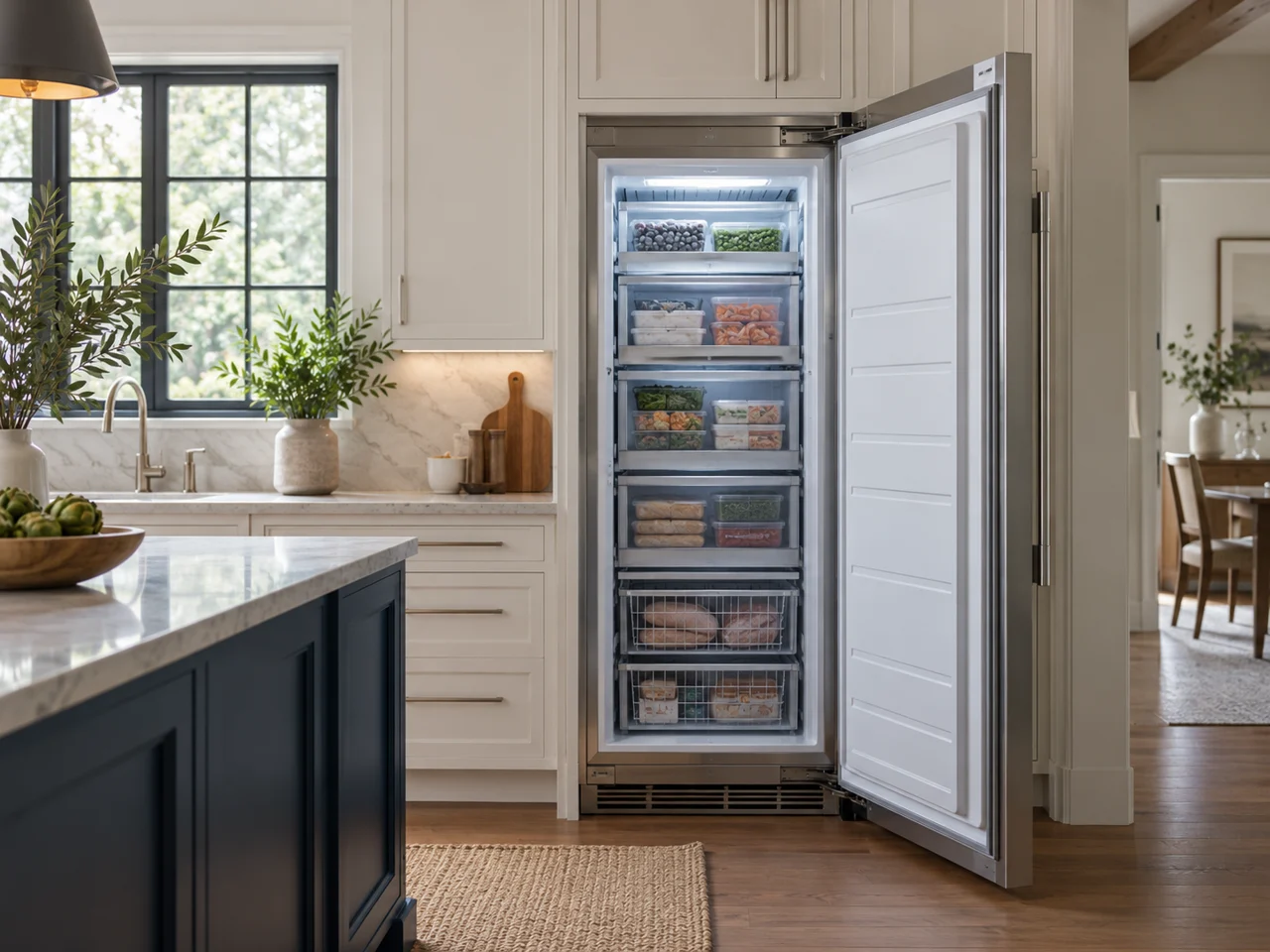Illustration of Viking freezer